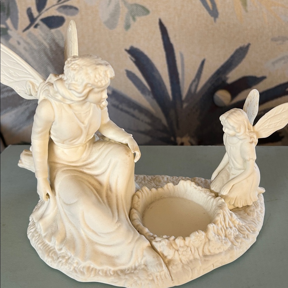 Partylite-Ariana’s Garden Mother Daughter Fairy Angel Votive Candle Holder NIB - Picture 13 of 13